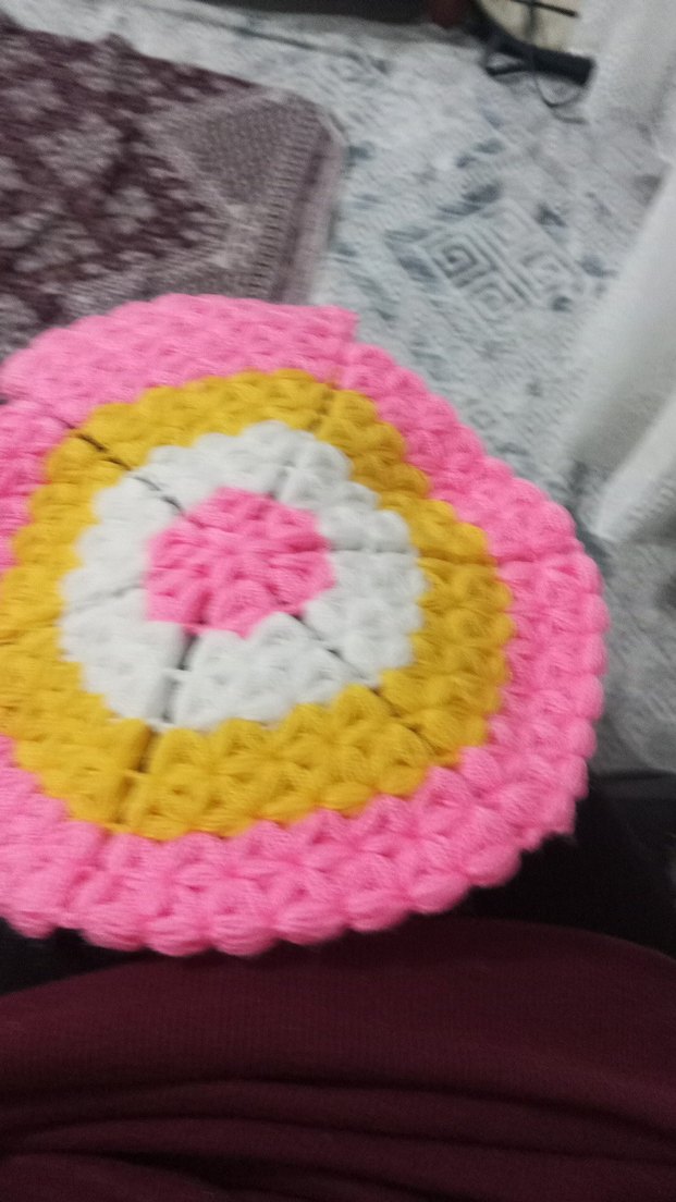 Renkli Örgü Banyo Süngeri - Görsel 2