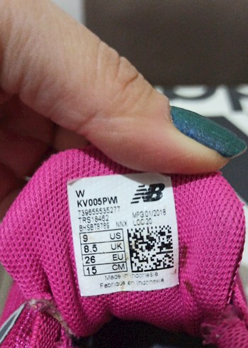 Kız Çocuk Pembe Sneaker Elastik Bağcıklı - Görsel 5