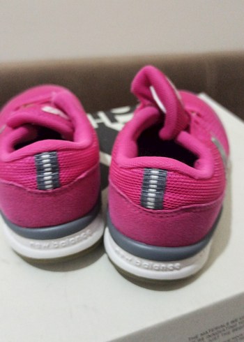 Kız Çocuk Pembe Sneaker Elastik Bağcıklı - Görsel 3