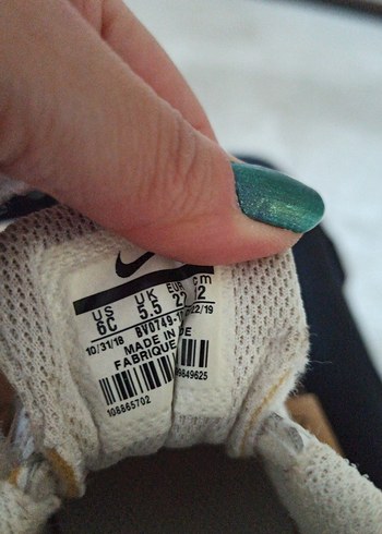 Cırt Cırtlı kız 
Çocuk Beyaz Spor Ayakkabı - Görsel 4