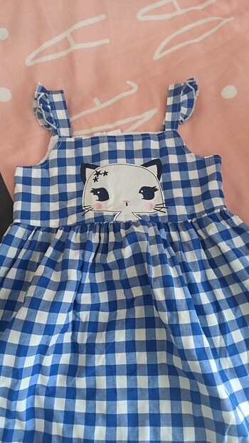 Kedili elbise - Görsel 2