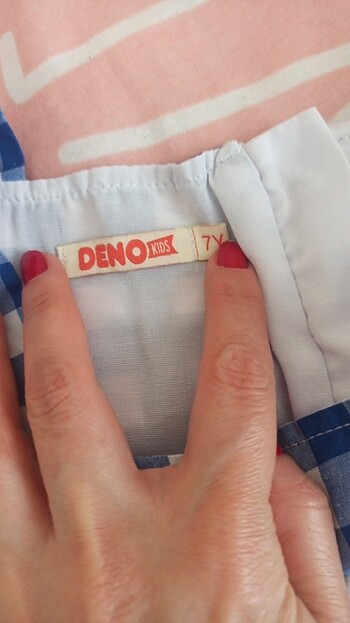 Kedili elbise - Görsel 3