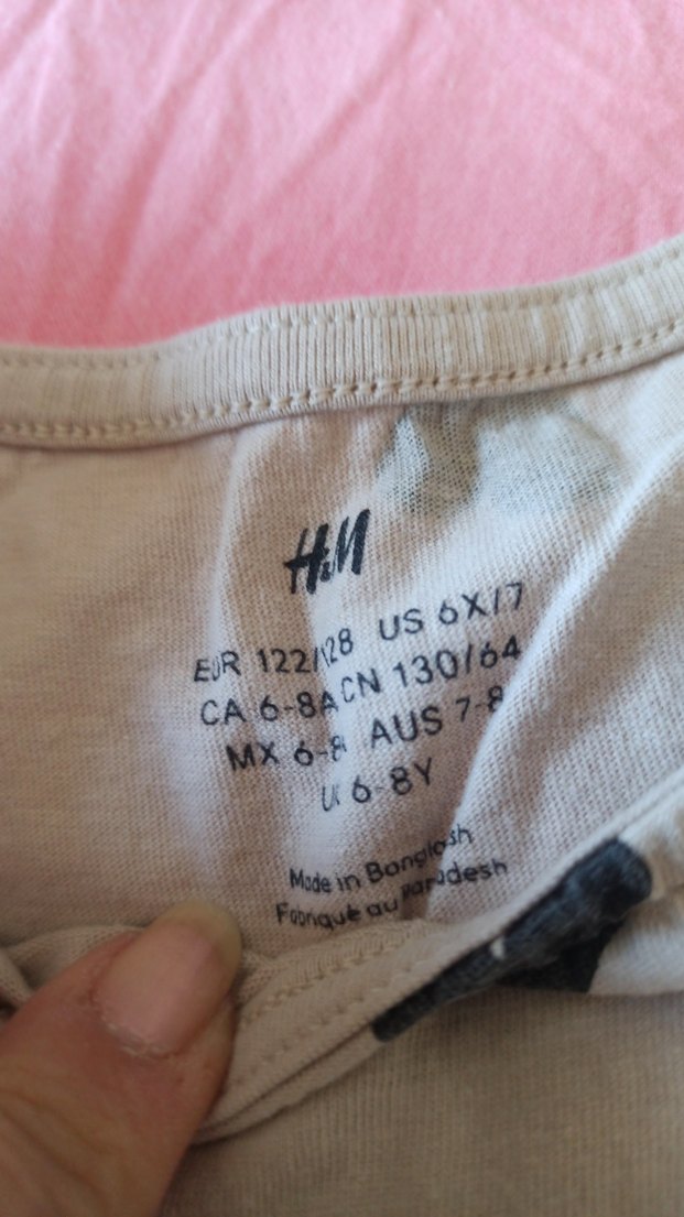 Kız Çocuk V Yaka Fırfırlı Pamuklu Elbise - Görsel 3