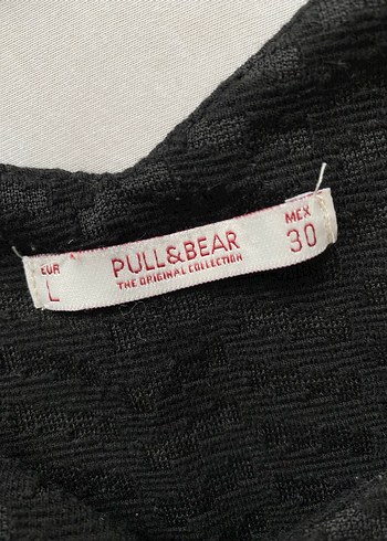 V Yaka Siyah Kadın Crop Top - Görsel 2