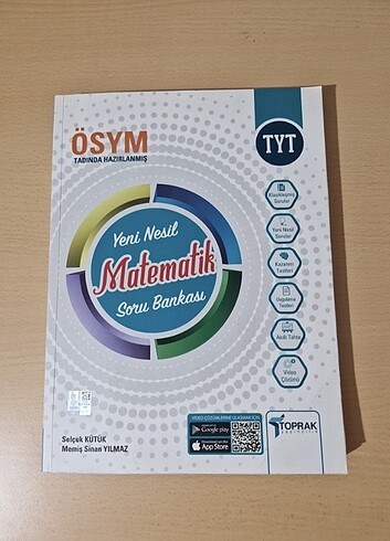Toprak yayınları TYT Matematik soru bankası