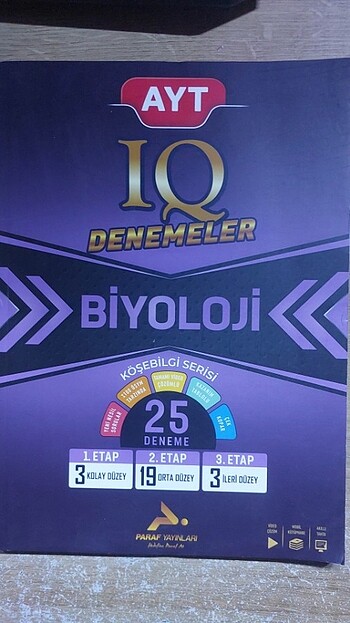 Paraf AYT Biyoloji denemesi