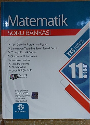 Bilgisarmal 11. Sınıf Matematik/Kimya