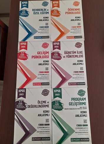 Pegem 2023 Eğitim Bilimleri Konu Anlatım Seti