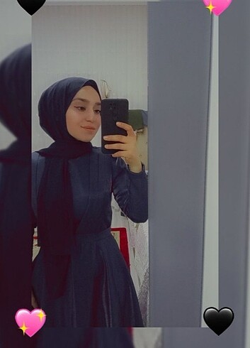 Diğer Lacivert abiye elbise