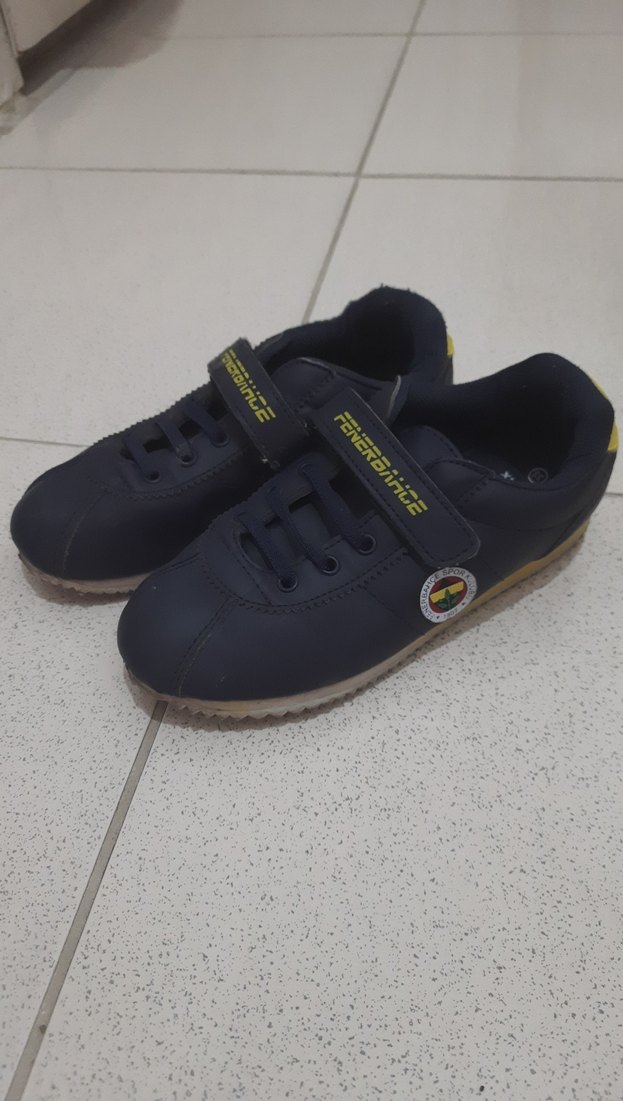 Sarı Baskılı Erkek Çocuk Spor Ayakkabı - Görsel 2