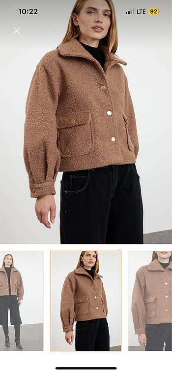 Bershka buklet ceket