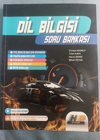Hız ve Renk Dil Bilgisi Konu Anlatımlı Soru Bankası