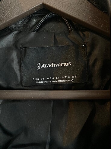 m Beden Stradivarius Deri Ceket