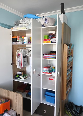 Pierre Cardin Opale Çocuk Gardırop Dolabı - Görsel 3