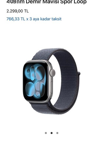 Saat Kordunu 44 mm Apple Watch SE2 - Görsel 6