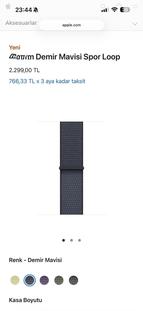 Saat Kordunu 44 mm Apple Watch SE2 - Görsel 5