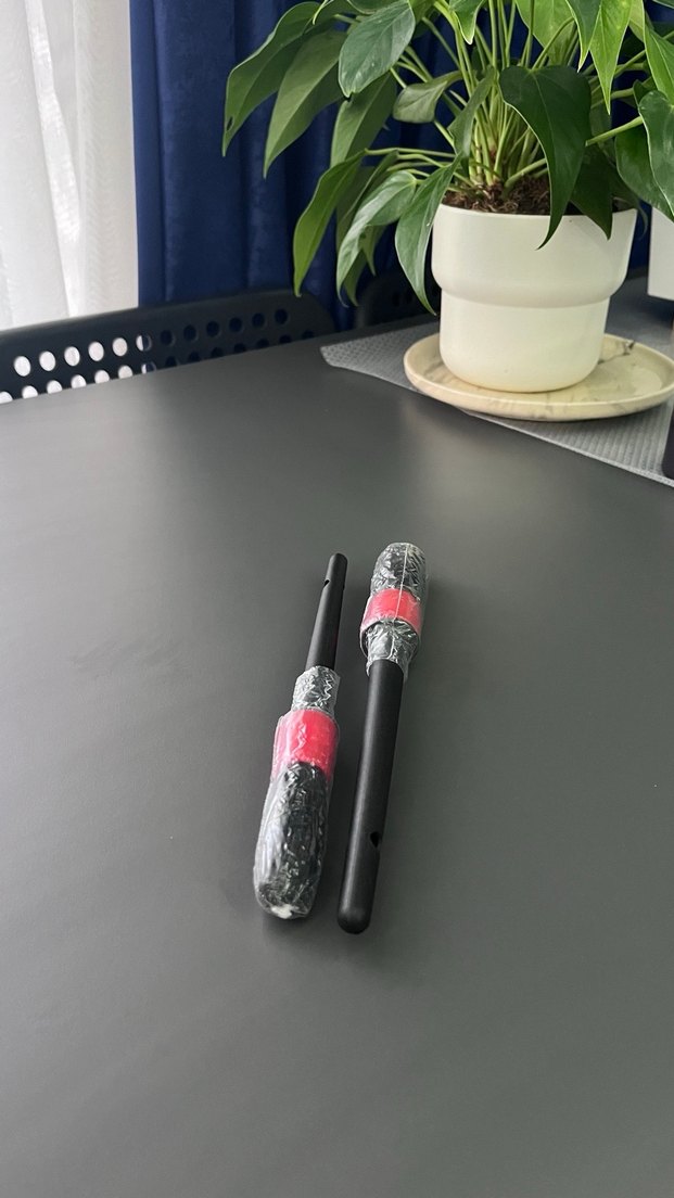 Renkli Pembe Makyaj Fırçası Seti - Görsel 2