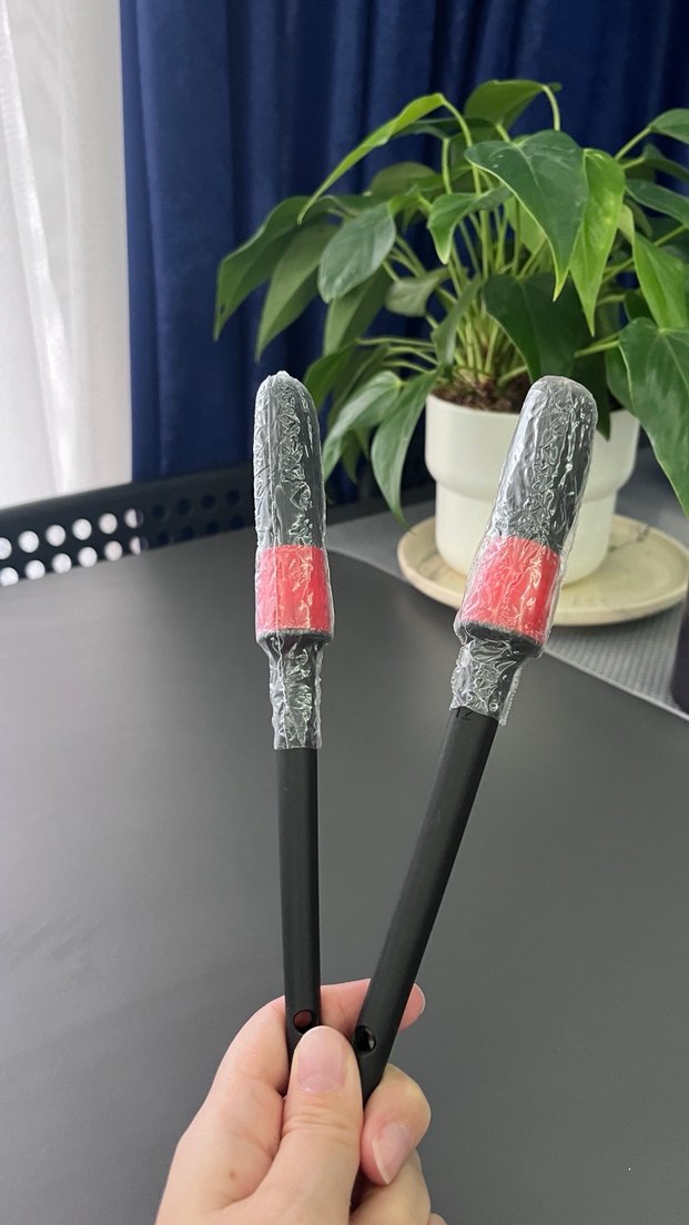 Renkli Pembe Makyaj Fırçası Seti - Görsel 3