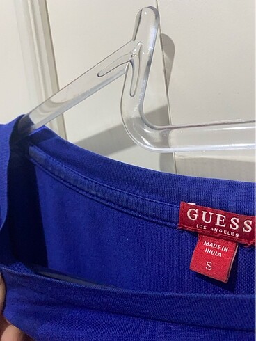 s Beden lacivert Renk Orijinal Guess t-shirt