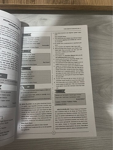 Hiç kullanılmadı edebiyat kitabı