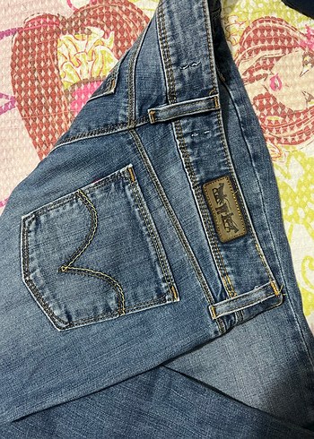 Vintage Kadın Denim Pantolon - Görsel 2
