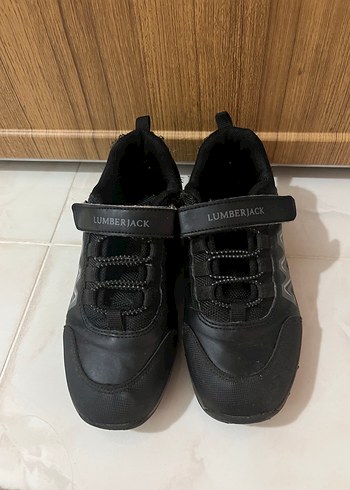 32 Beden Siyah Kız Çocuk Spor Lumberjack Ayakkabı