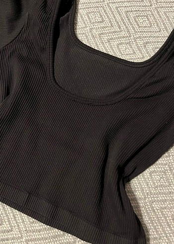 Kadın Arkası Açık Uzun Kollu Bluz - Görsel 2