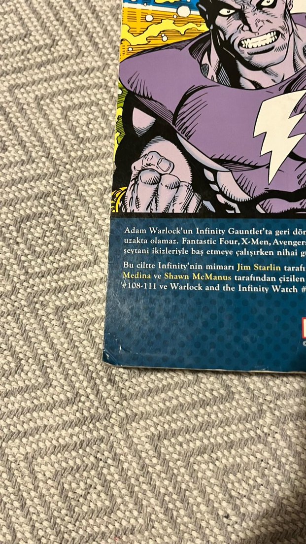 Marvel Infinity War Çizgi Roman - Görsel 4