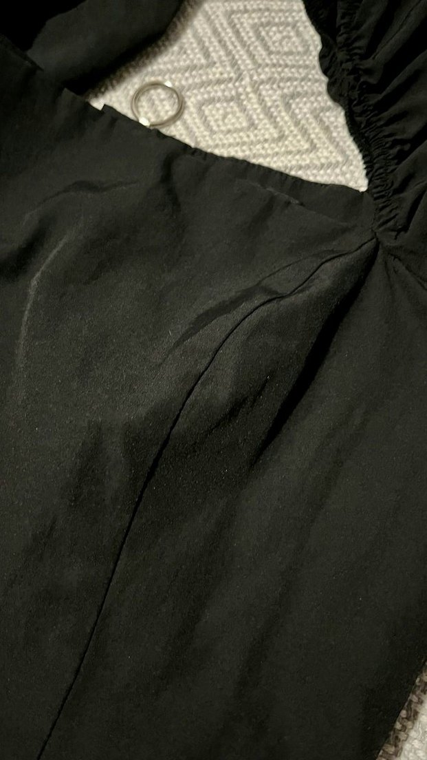 Kadın Kabarık Uzun Kollu Şık Bluz - Görsel 4