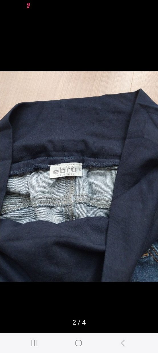 Ebru Hamile Jean Pantolon - Görsel 2