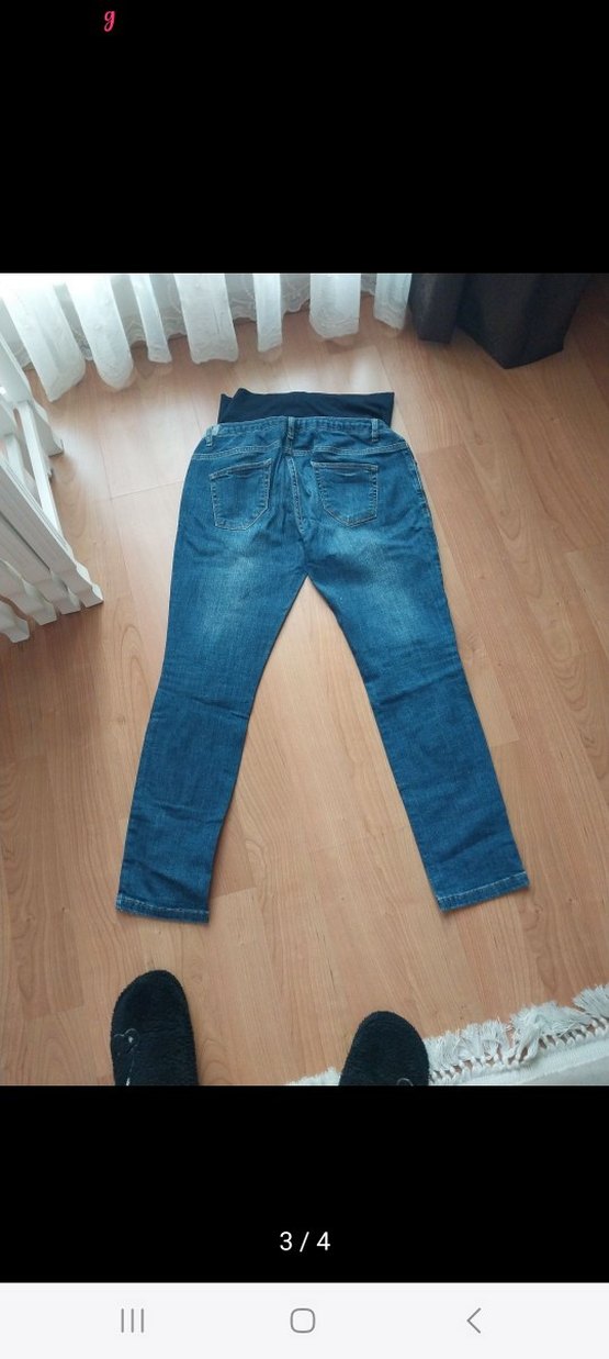 Ebru Hamile Jean Pantolon - Görsel 4