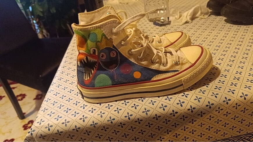 35.5 numara converse çok az giyildi superstepten aldim orjinal