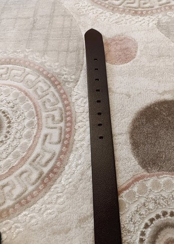 KAHVERENGİ HAKİKİ MANDA DERİSİ ERKEK KEMER - Görsel 4