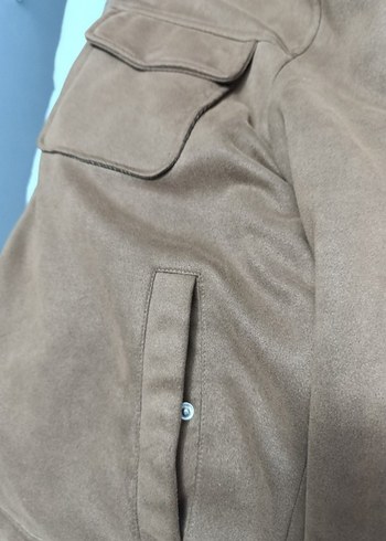 LCW KAHVERENGİ SÜET ERKEK CEKET İÇİ POLARLI M BEDEN - Görsel 2