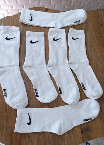6 ÇİFT BEYAZ 6 ÇİFT SİYAH TENİS ÇORAP - Görsel 7