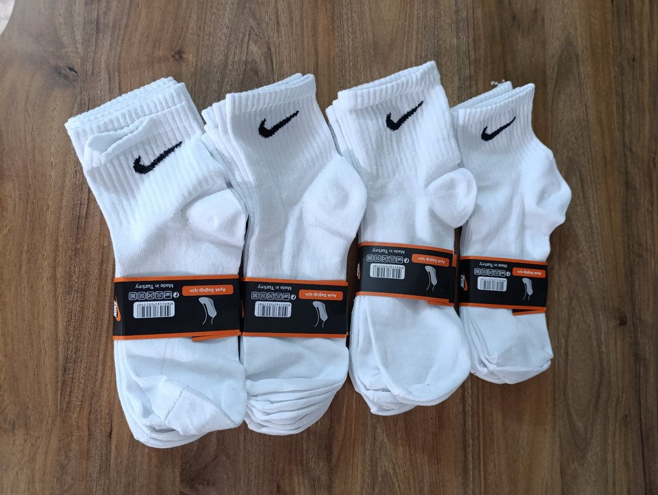 6 ÇİFT SİYAH 6 ÇİFT BEYAZ NIKE ORJİNAL - Görsel 2