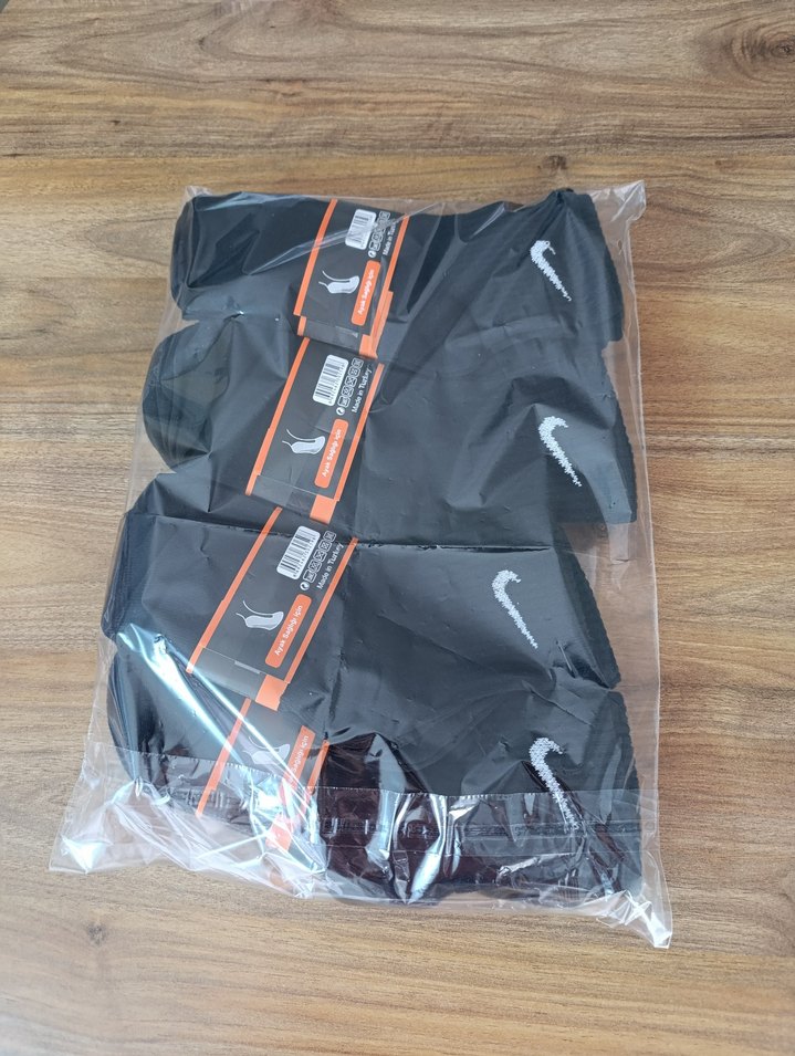 12 ÇİFT ORJİNAL NIKE SİYAH KOLEJ ÇORAP - Görsel 4