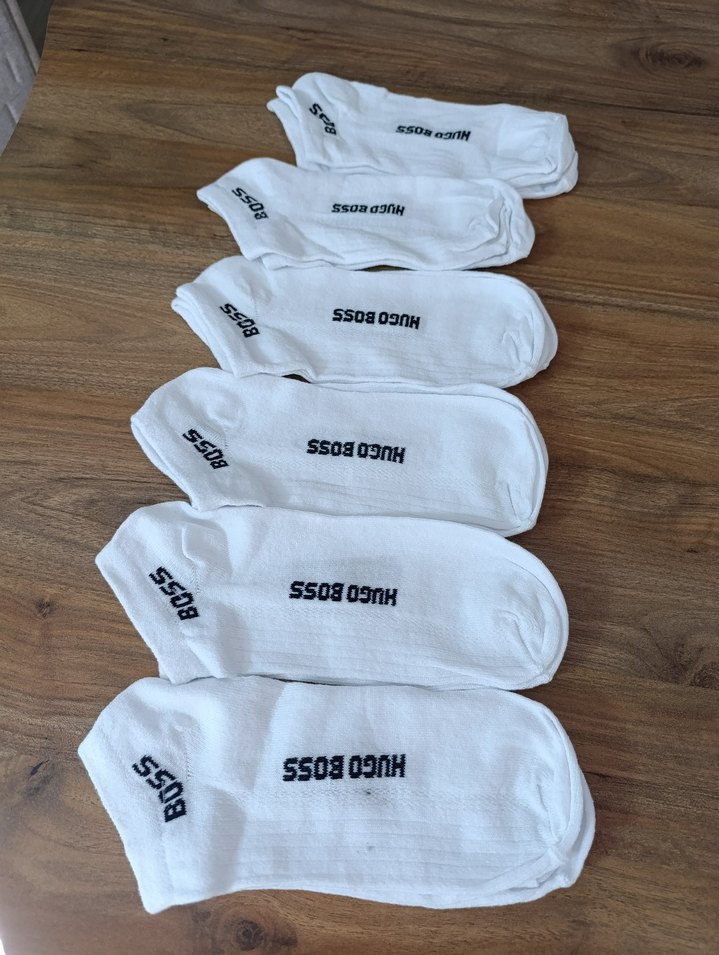 6 ÇİFT HUGO BOSS UNİSEX ÇORAP - Görsel 3