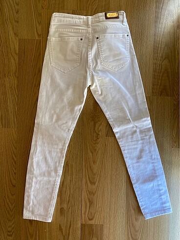Zara Zara Ekru Jean