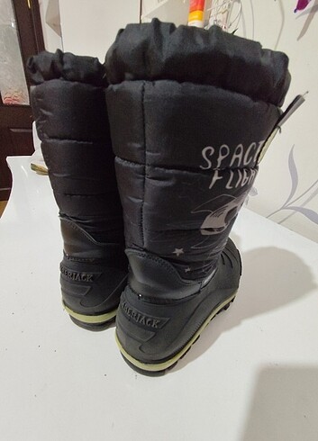 31 Beden siyah Renk Lumberjack unisex siyak su geçirmez kar botu 31 numara