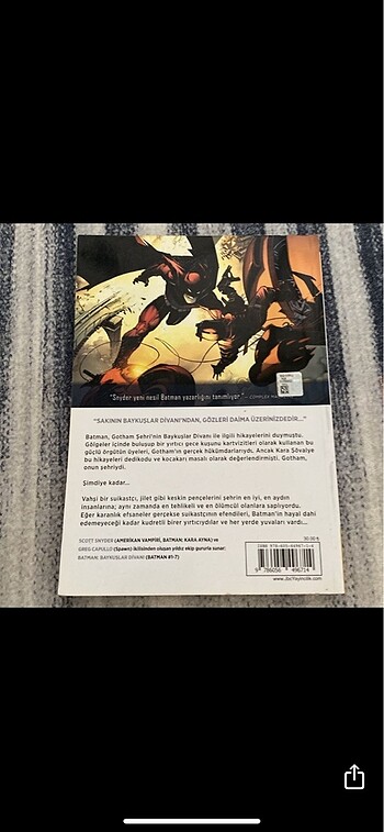  Batman Yeni 52 Cilt 1 Başlangıç Divanı