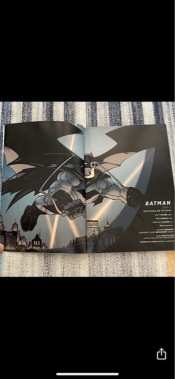  Beden Batman Yeni 52 Cilt 1 Başlangıç Divanı