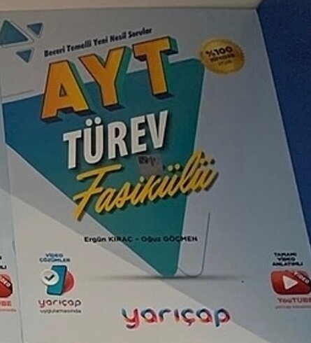 Yarıçap Ayt türev fasikülü