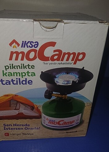 Gazlı Kamp ocağı 