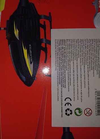 Uzaktan kumandalı ışıklı şarzlı helikopter - Görsel 3