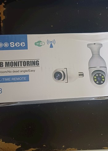 Oosee Beyaz Bebek Kamerası WiFi Özellikli - Görsel 2