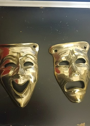 Erkekler için Dekoratif Tiyatro Maskeleri - Görsel 2