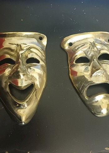 Erkekler için Dekoratif Tiyatro Maskeleri - Görsel 3