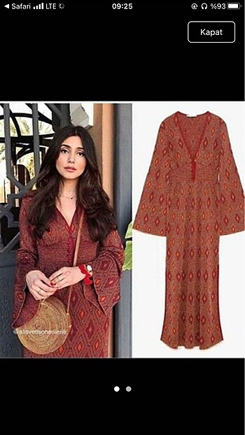 Zara Elbise ARIYORUMMM ELİNDE OLAN ULAŞABİLİR Mİ