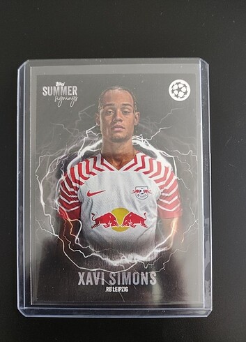 Xavi Simons Topps Futbolcu Kartı